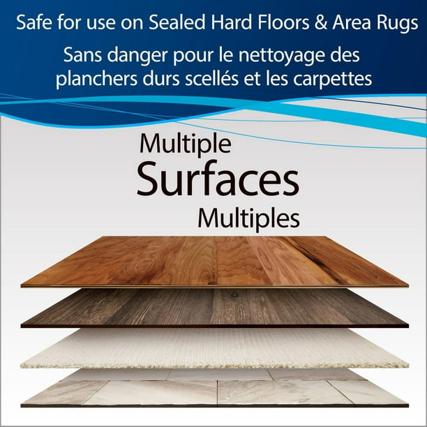 Nettoyant pour les planchers multi-surfaces de BISSELL® pour utiliser avec  CrossWave/SpinWave, 1.89L 