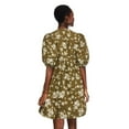 thumbnail image 3 of George Women's Puff Sleeve Dress, 3 of 6