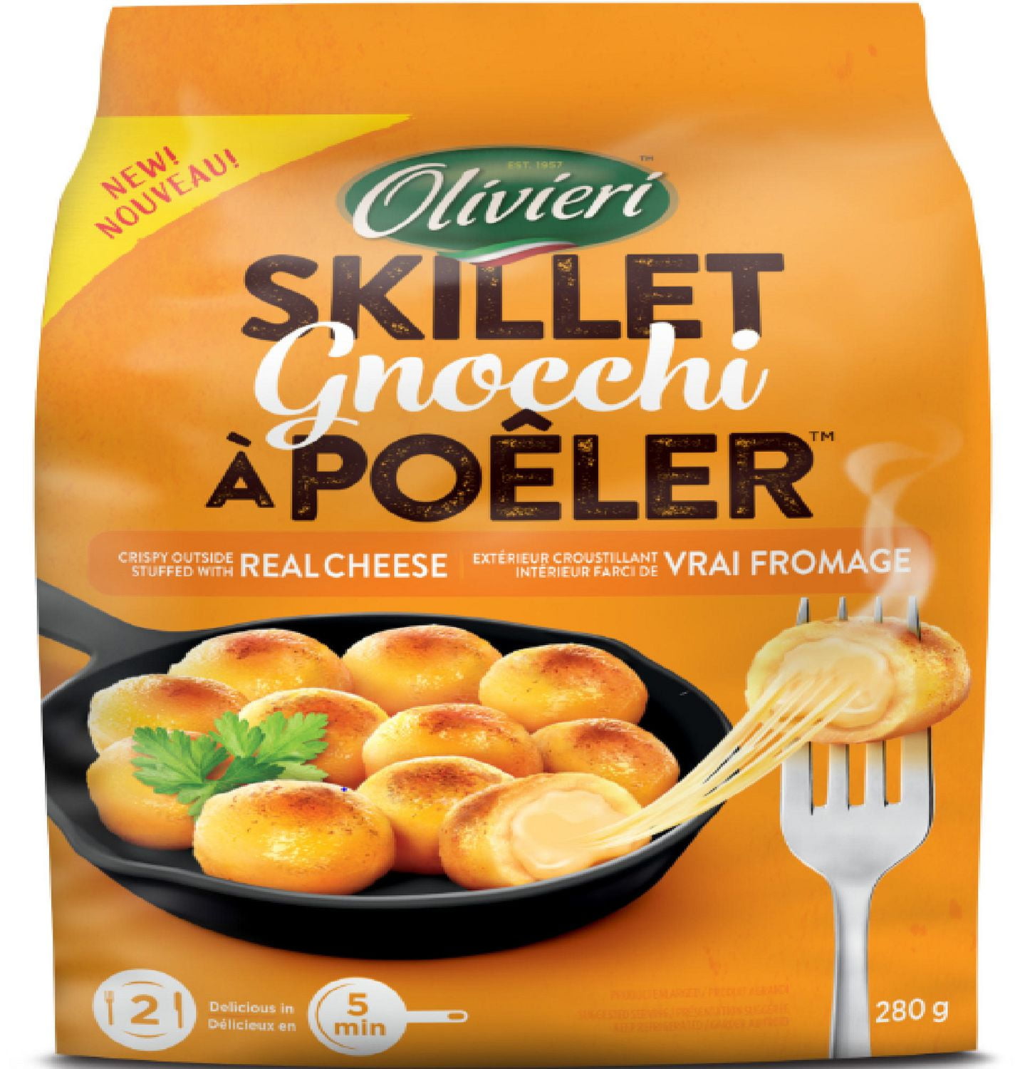 Olivieri Fresh Cheese Filled Skillet Gnocchi Walmart Canada