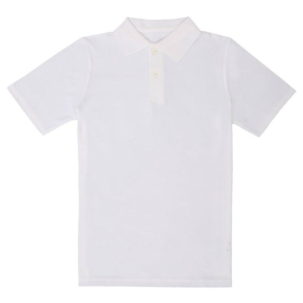 Uniforme scolaire George - chemise polo à manches courtes pour garçon, paquet de deux