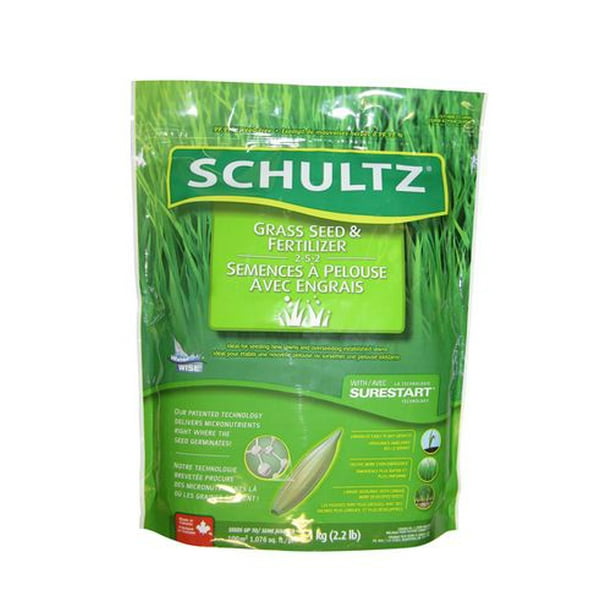 Semences à pelouse avec engrais de Schultz