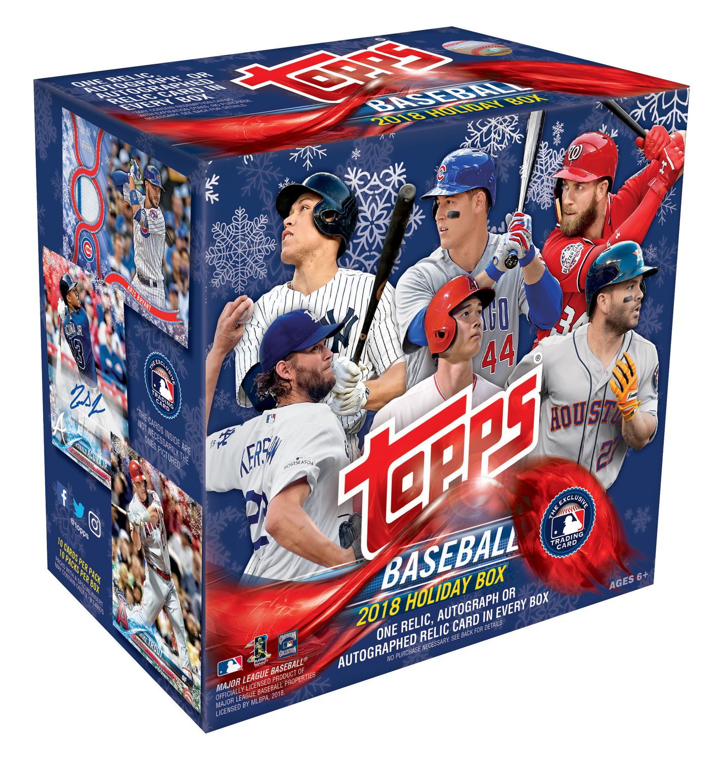 MLB 2018 Topps Holiday Baseball Mega Box - Walmart.ca