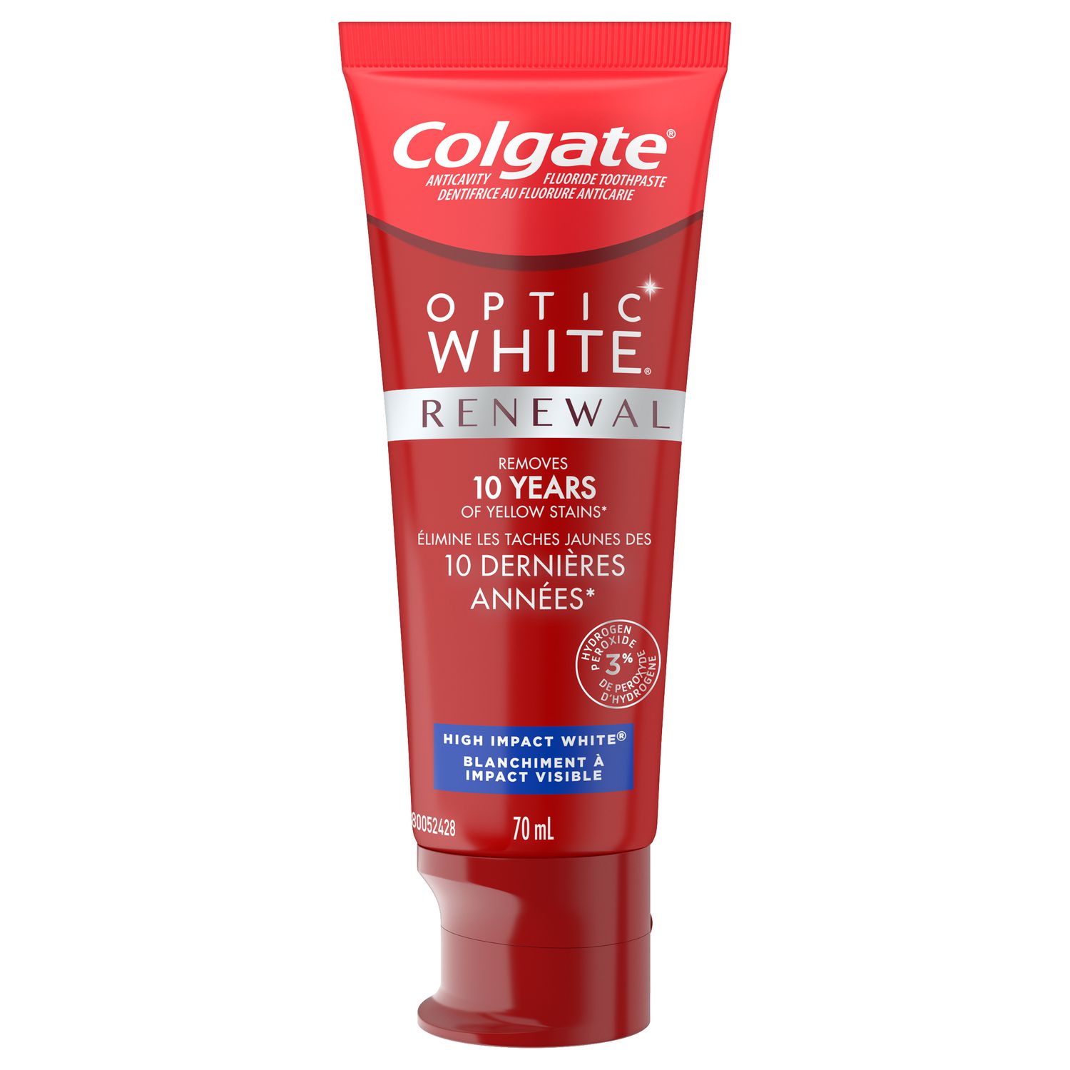 Colgate Optic White Renewal, High Impact White, 2 Pack, Pack of 2