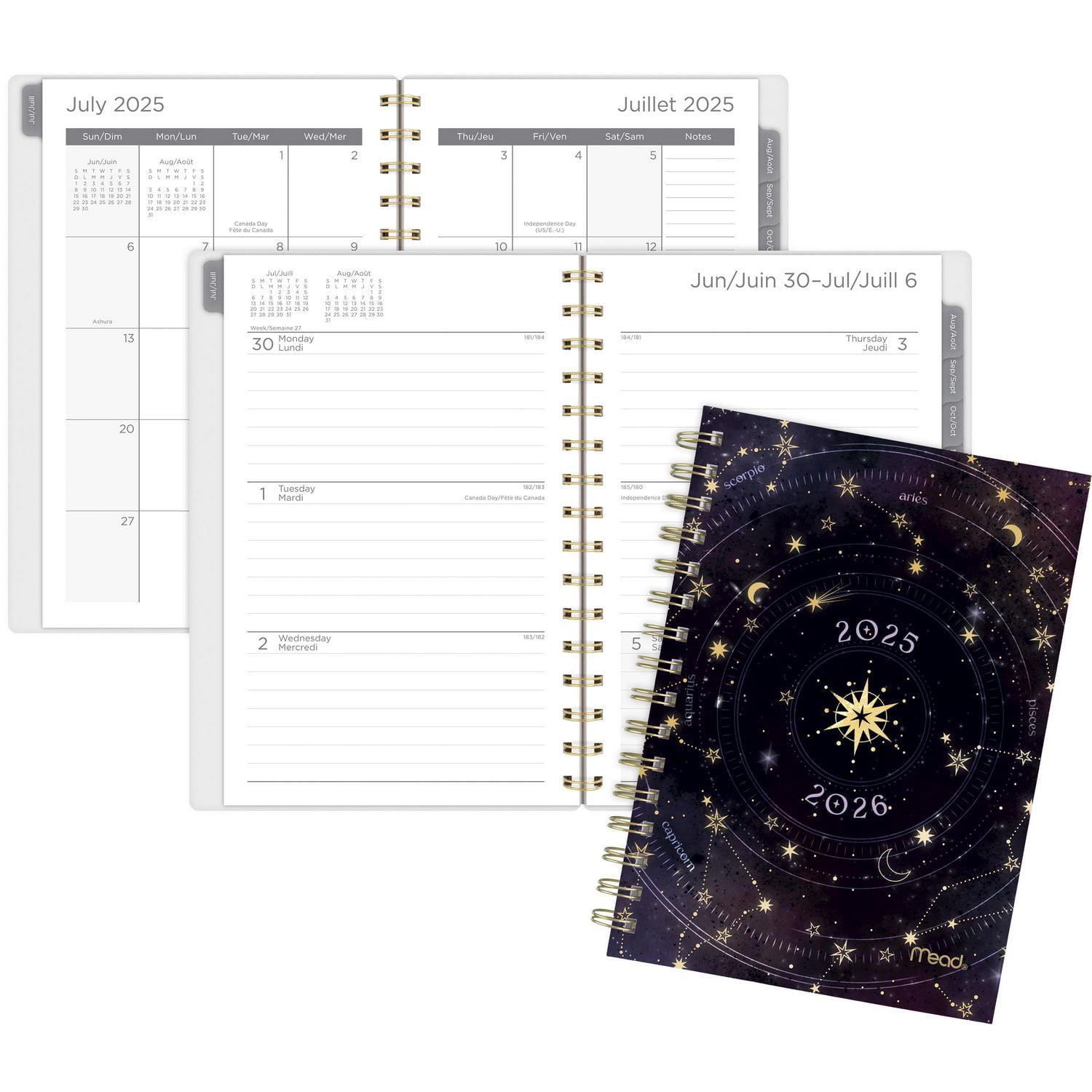 Mead® Magic Stars SM W/M Planner 2026