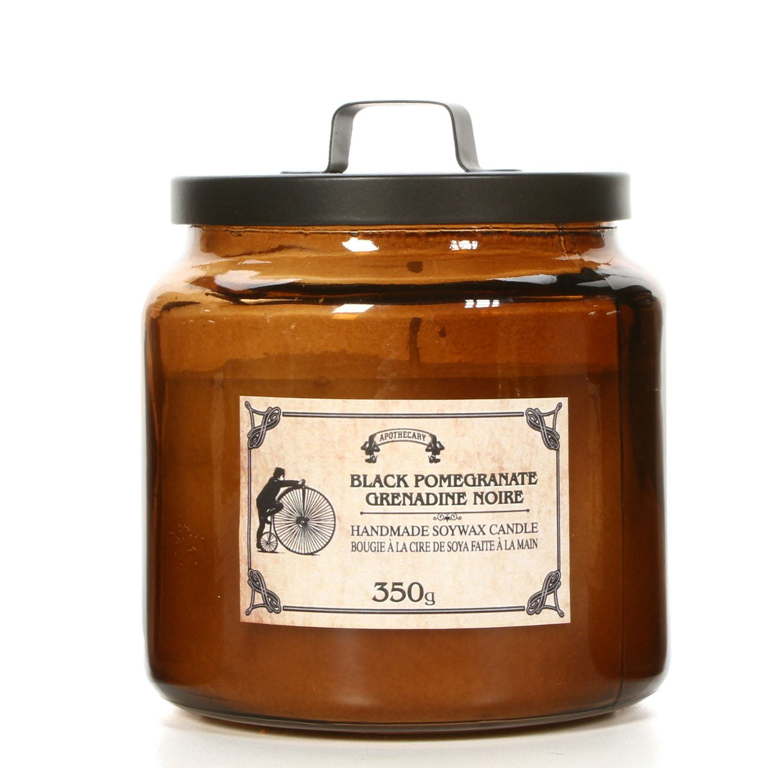 Apothecary Black Pomegranate Candle Jar with Lid Walmart Canada