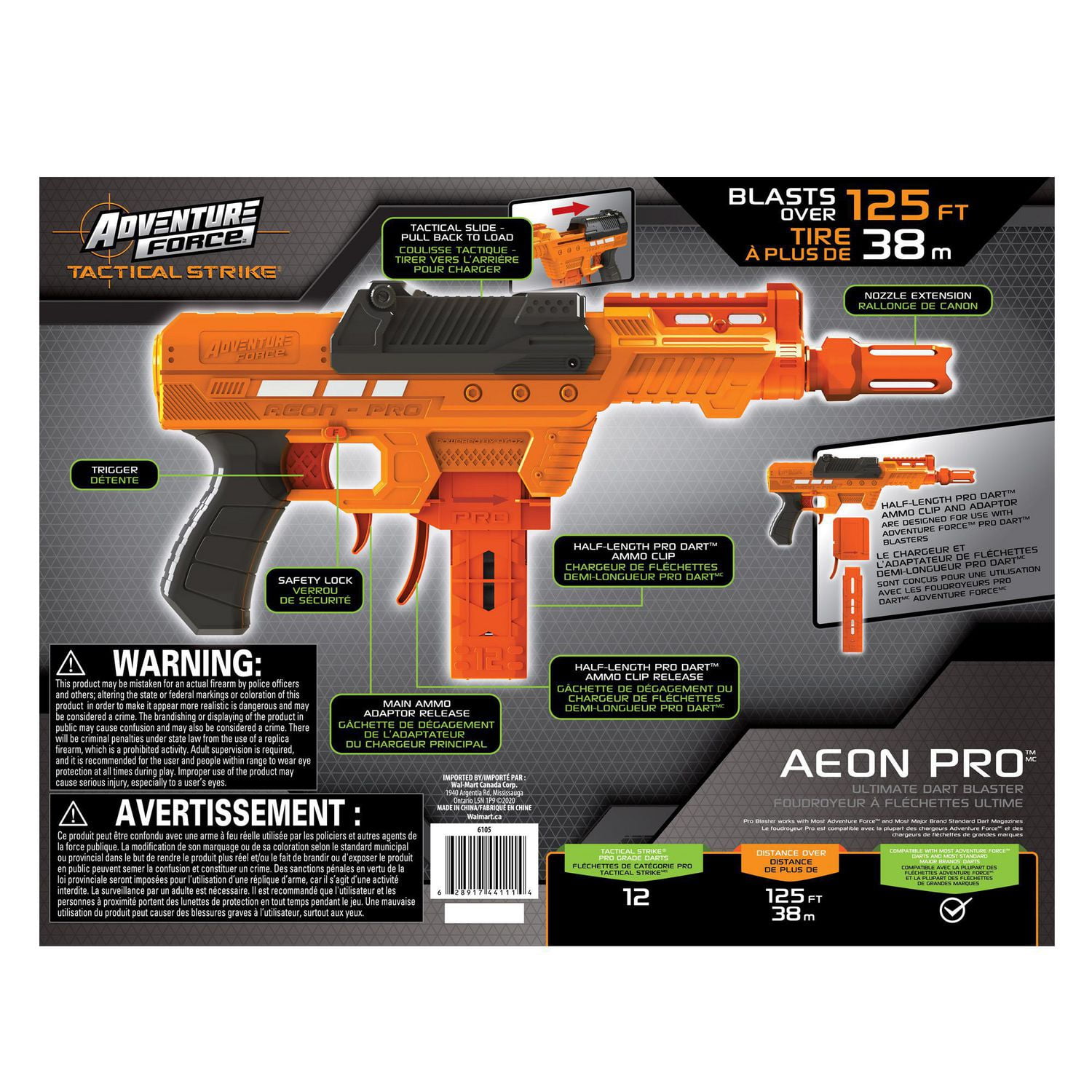 Adventure Force Tactical Strike Aeon Pro Ultimate Dart Blaster 