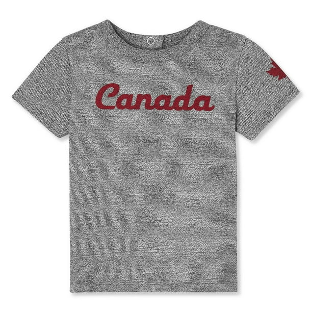 T-shirt Canadiana pour bébés filles