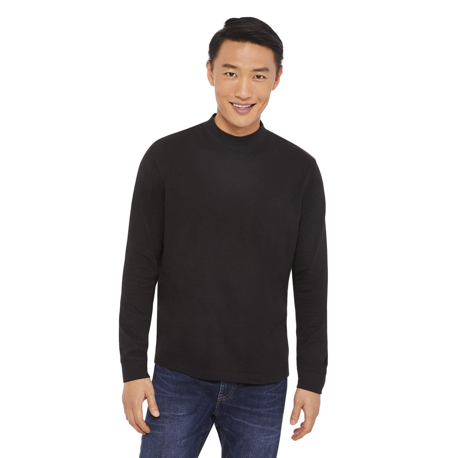 George Men's Basic Mock Neck Shirt | Walmart Canada