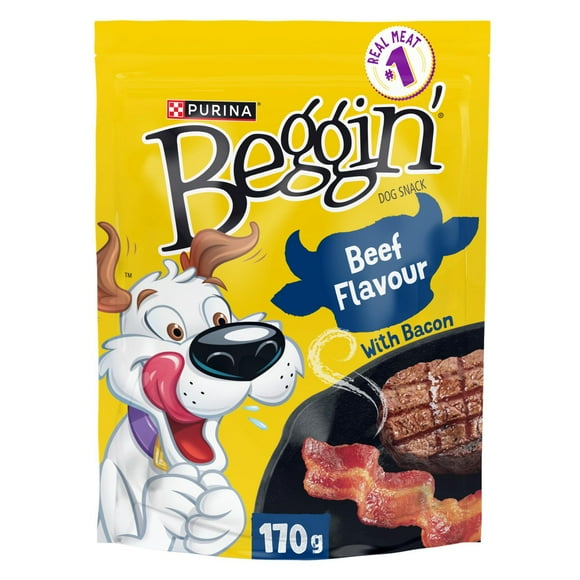 Beggin' Tranches Allechantes Saveur de Bœuf Gâteries pour Chiens 170g