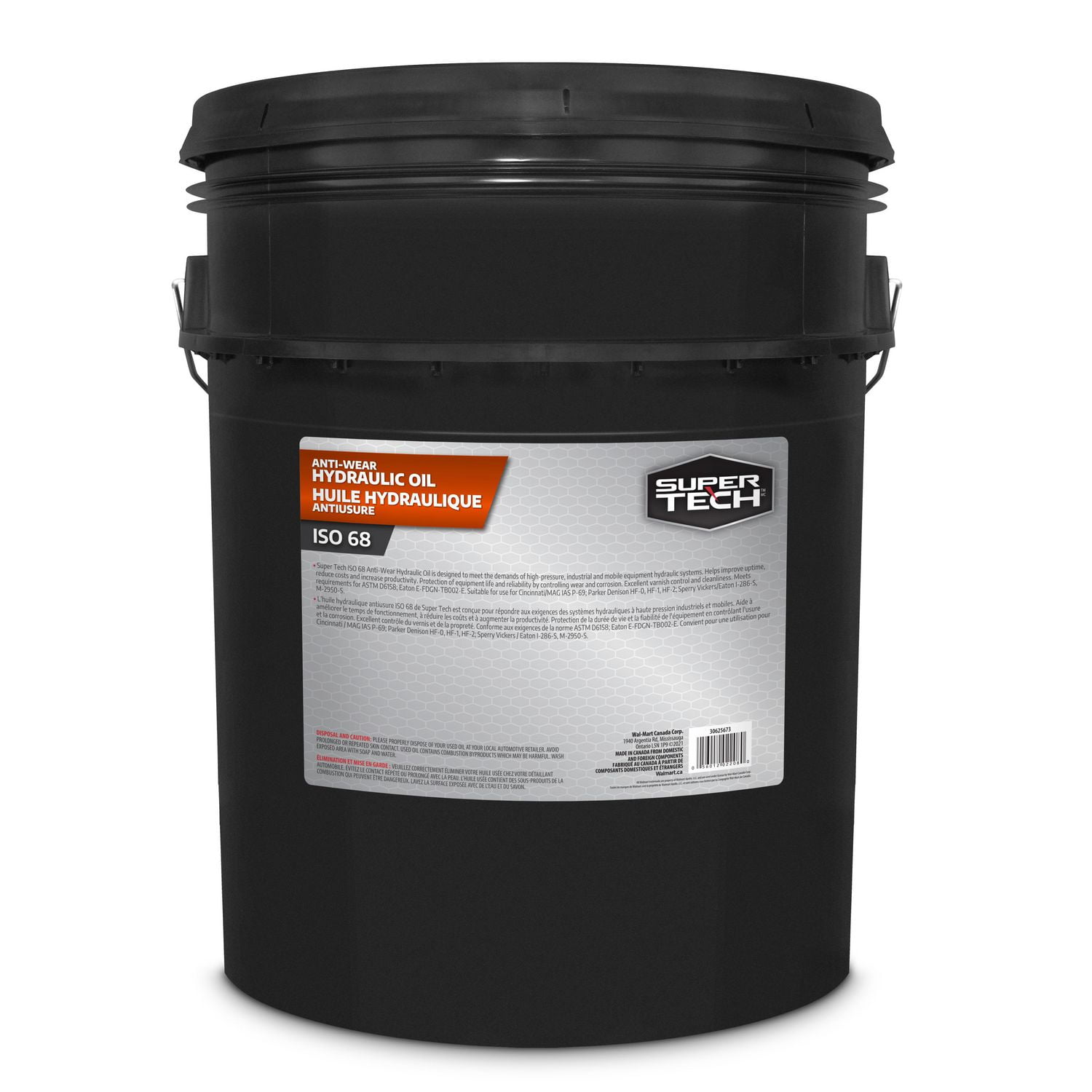 SuperTech AntiWear Hydraulic Oil ISO 68 18.9L Walmart Canada