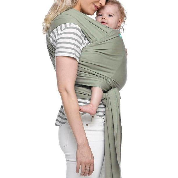 Porte-bébé Moby Wrap, Classique - Coton, Porte-bébé pour nouveau-nés et  nourrissons, # 1 Baby Wrap, Aller à Baby Gift, Assure la sécurité et la  sécurité de bébé