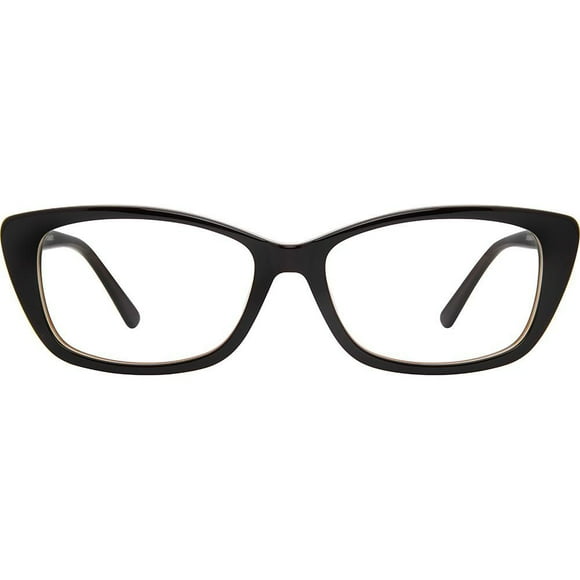 Hard Candy Womens Prescription Eyeglasses, Brown Sugar, Dark Brown, 53-15-145