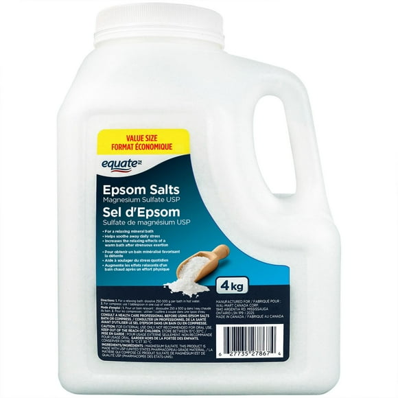 Equate Epsom Salts, 4 kg