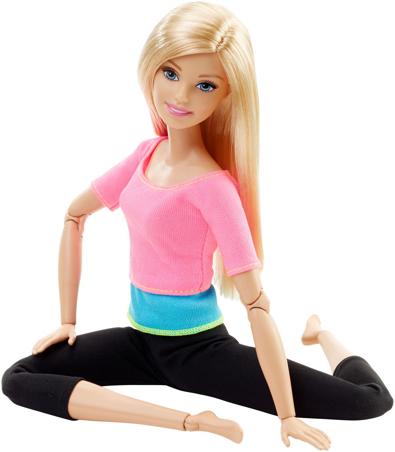 Barbie Made to Move Barbie Doll, Pink Top, Dolls -  Canada