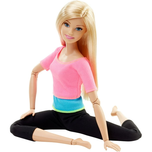 Poupée Ultra Flexible de Barbie haut rose