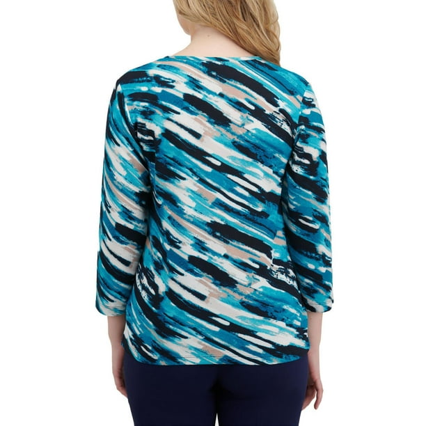 Lolmot Women Fashion Printed Casual V-Neck Short Sleeve Loose T-Shirt Blouse  Tops 