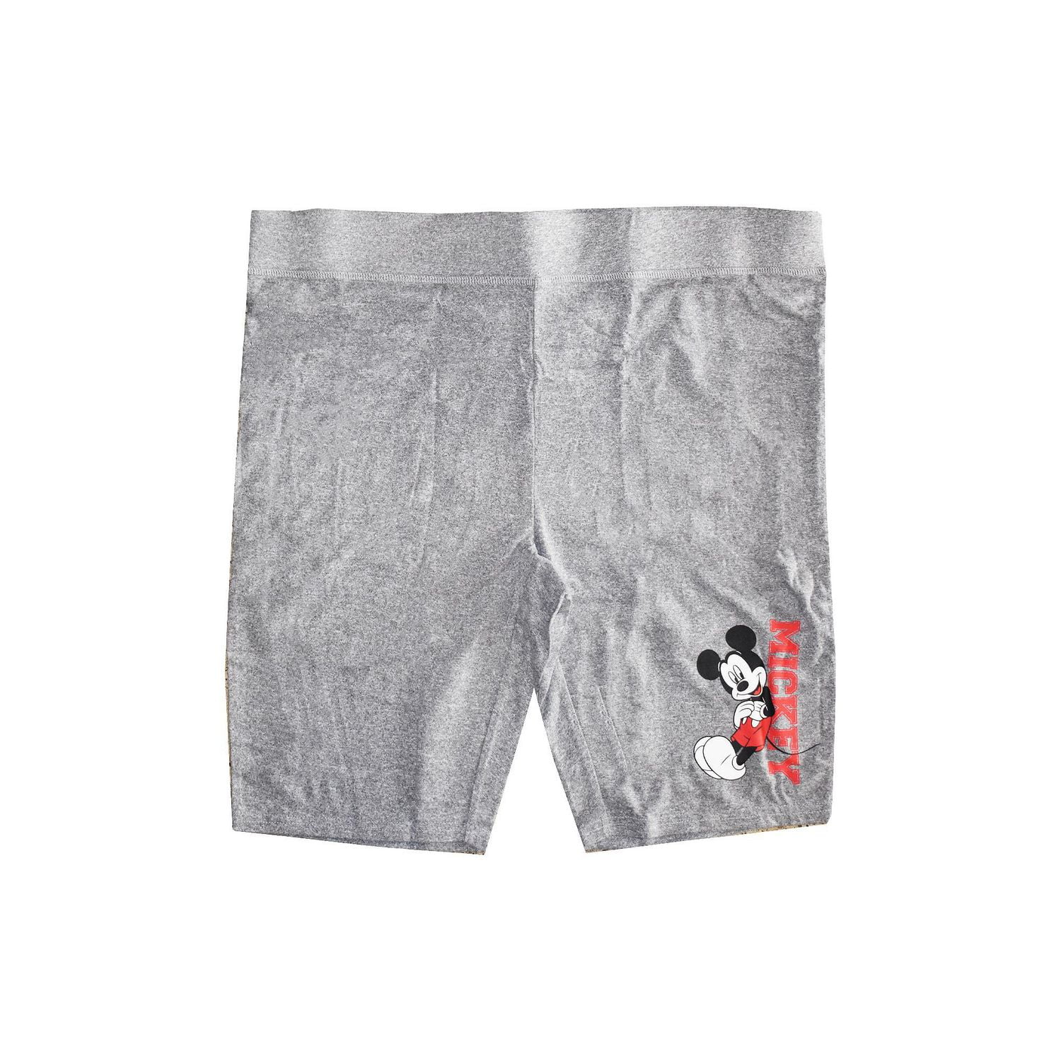 Ladies Plus Disney Mickey Lean Biker Shorts