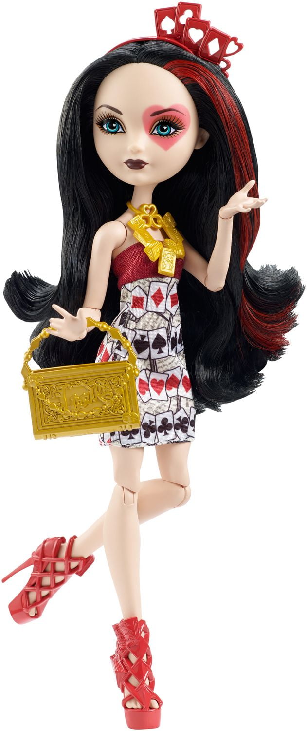 ever after high lizzie hearts spring unsprung book playset