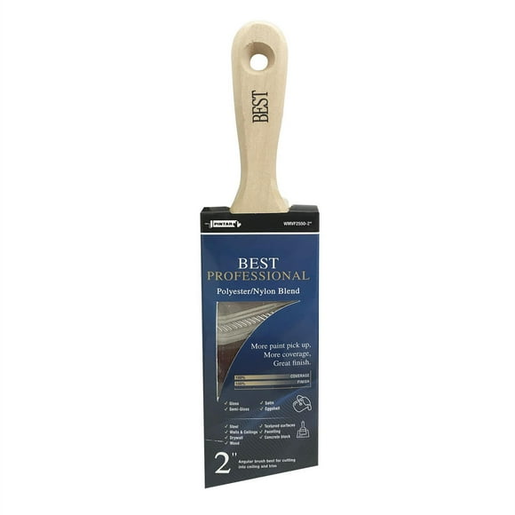 Pintar 2" Best Brush with Stubby Handle, One piece