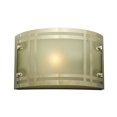 thumbnail image 1 of Starlight 1-Light Polished Chrome Outdoor Flush-to-Wall Sconce, 1 of 1