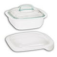 thumbnail image 1 of Corningware Simply Lite® 1.5qt/1.4l Square Baker with Glass And Plastic Lids, 1 of 1