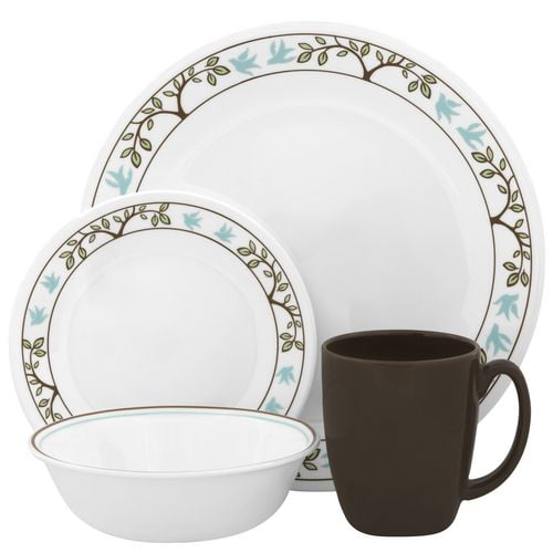 Corelle® Tree Bird Dinnerware Set 16pc Walmart Canada