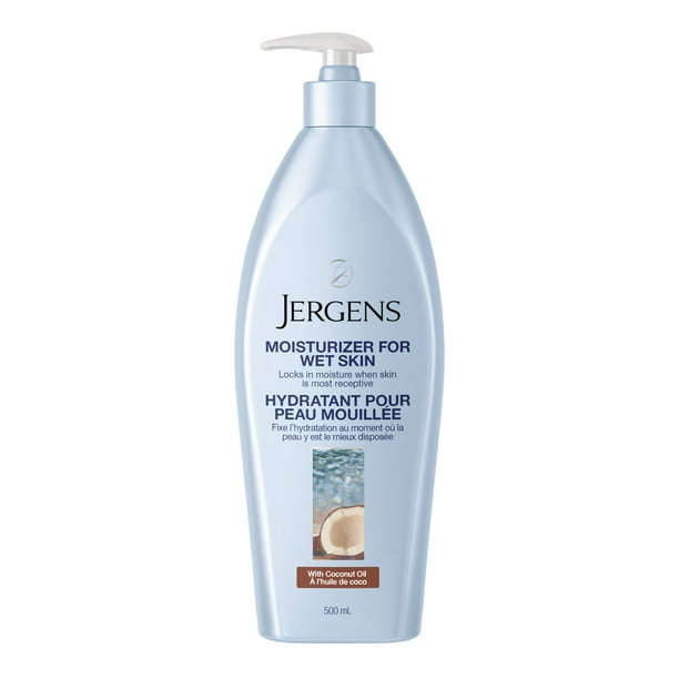 JergensMD Hydratant pour peau mouillée - huile de coco