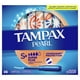 Tampons Tampax Pearl avec tresse anti-fuites LeakGuard et applicateur en plastique sans BPA, degré d’absorption super plus, non parfumés 36 tampons – image 2 sur 9