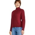 thumbnail image 2 of George Women's Mock Neckline Sweater, 2 of 6