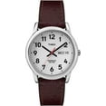 thumbnail image 2 of Timex® Easy Reader® Basic Brown Leather Strap Men's Analog Watch, 2 of 2