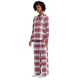 thumbnail image 2 of George Women's Flannel Pajamas 2-Piece Set, 2 of 6