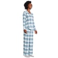 thumbnail image 2 of George Women's Flannel Pajamas 2-Piece Set, 2 of 6