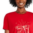 thumbnail image 4 of George Women's Christmas Short Sleeve Tee, 4 of 6