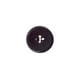 15 mm Bouton La Vogue 4-trous - Noir – image 2 sur 2