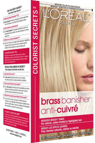 L Oreal Paris Lop Colorist Secrets Brass Banisher Hair Colour