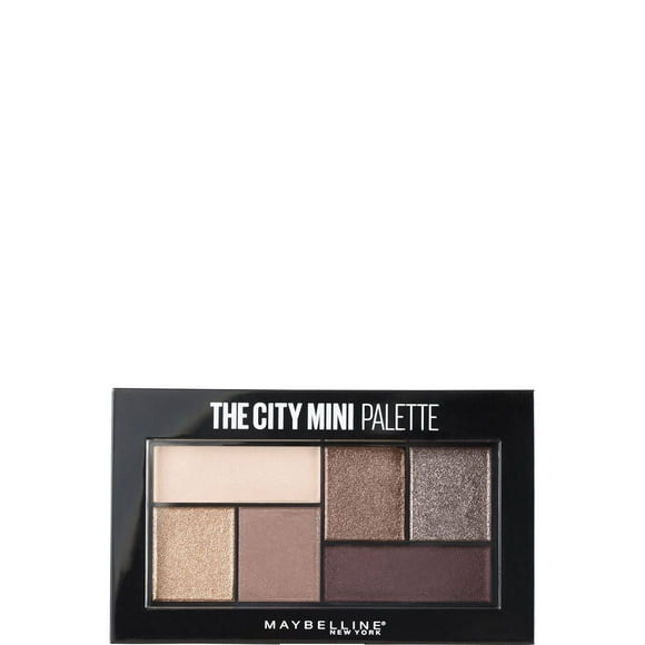 Maybelline New York The City Mini, Eye Shadow Palette, Chill Brunch Neutrals 4 g, 4  GR