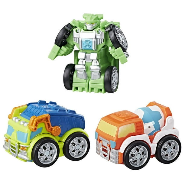 Playskool Heroes Transformers Rescue Bots Flip Racers - Constructeurs de Griffin Rock
