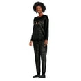 thumbnail image 2 of George Women's Plush Pajamas 2-Piece Set, 2 of 6