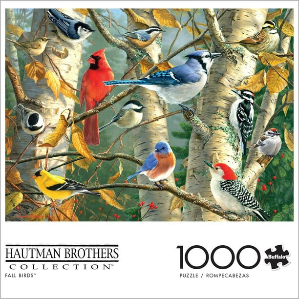 Buffalo Games - Hautman Brothers - Fall Birds - 1000 Piece Jigsaw ...