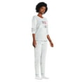 thumbnail image 2 of George Women's Plush Pajamas 2-Piece Set, 2 of 6