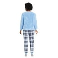 thumbnail image 3 of George Women's Plush Pajamas 2-Piece Set, 3 of 6