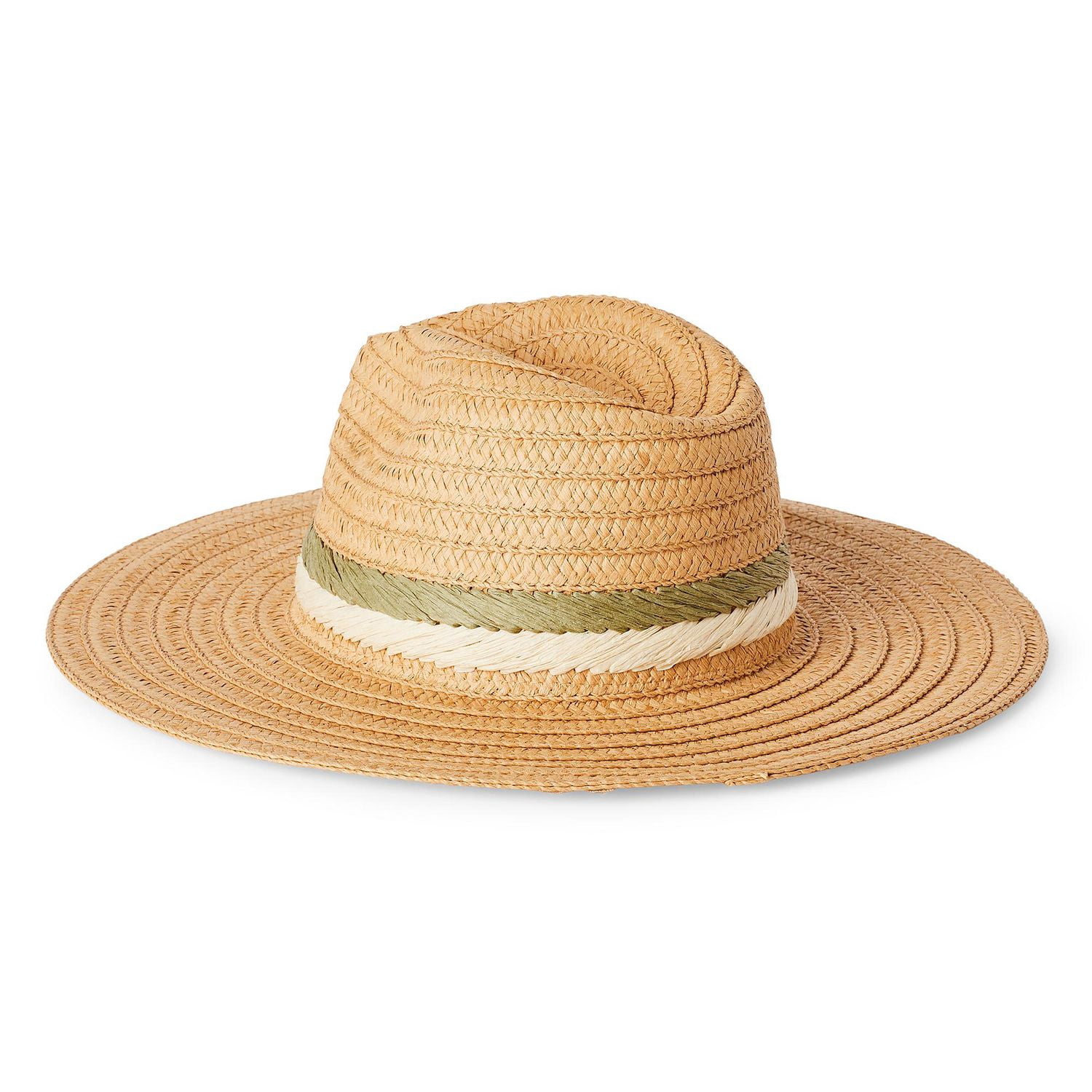 Time and Tru Women's Panama Hat