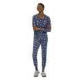 thumbnail image 1 of George Women's Waffle Knit Pajamas 2-Piece Set, 1 of 6