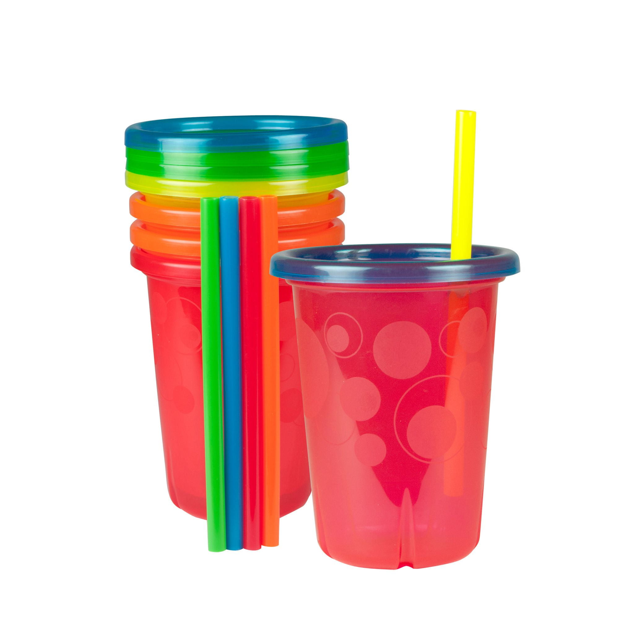 The First Years Take & Toss 10 oz Straw Sippers - 5 pack, colours may ...