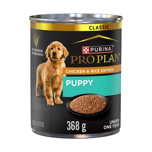 Purina Pro Plan Development Puppy Chicken & Rice Entrée Classic, Wet Puppy Food 368 g