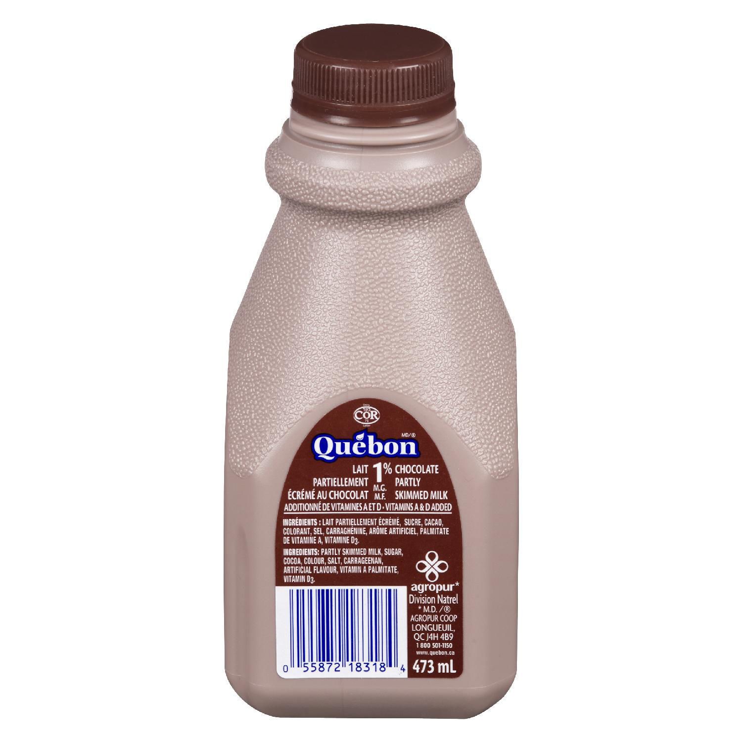 Québon Chocolate Partly Skimmed 1 Milk Walmart Canada