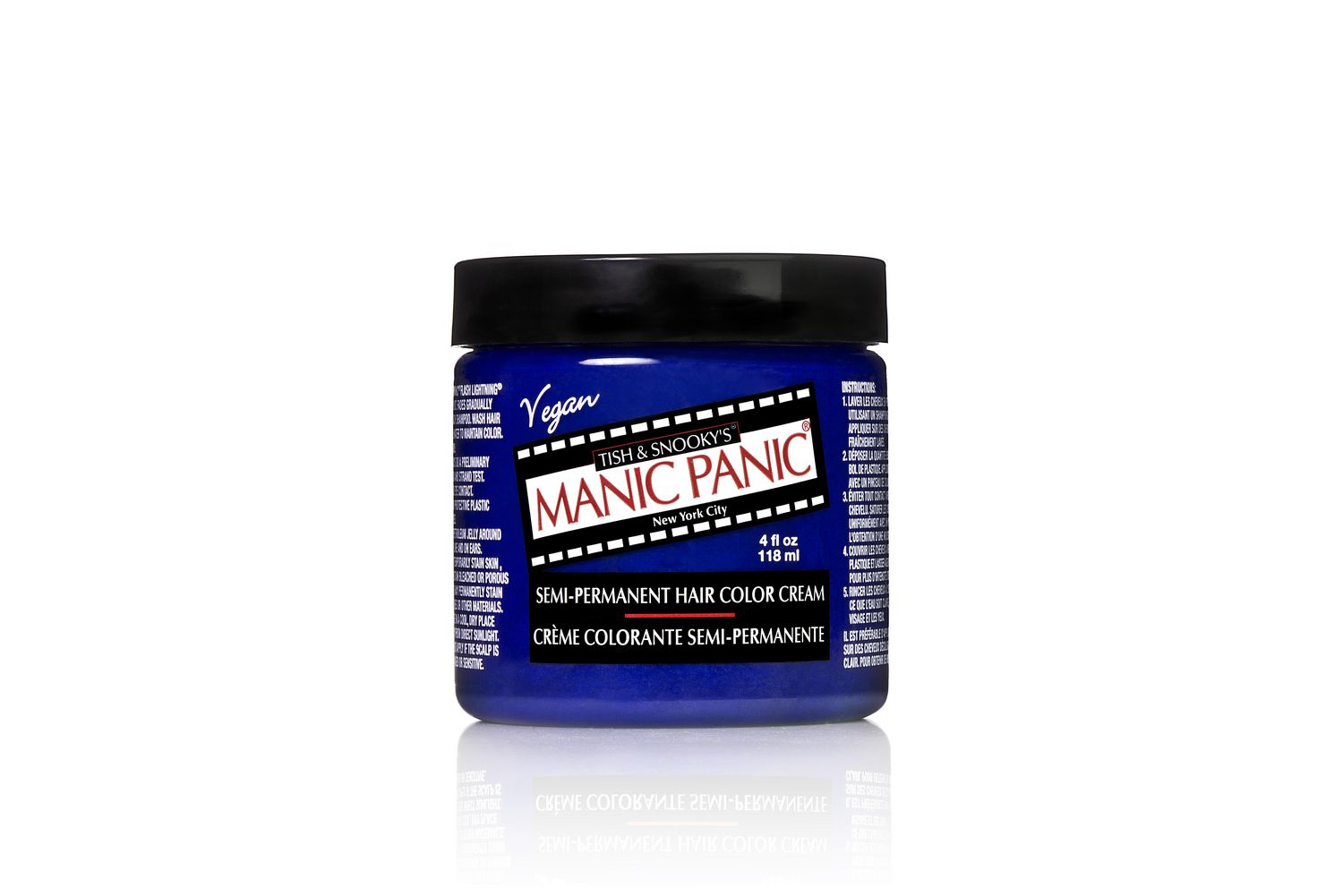 4. Manic Panic Amplified Semi-Permanent Hair Color - After Midnight - wide 6