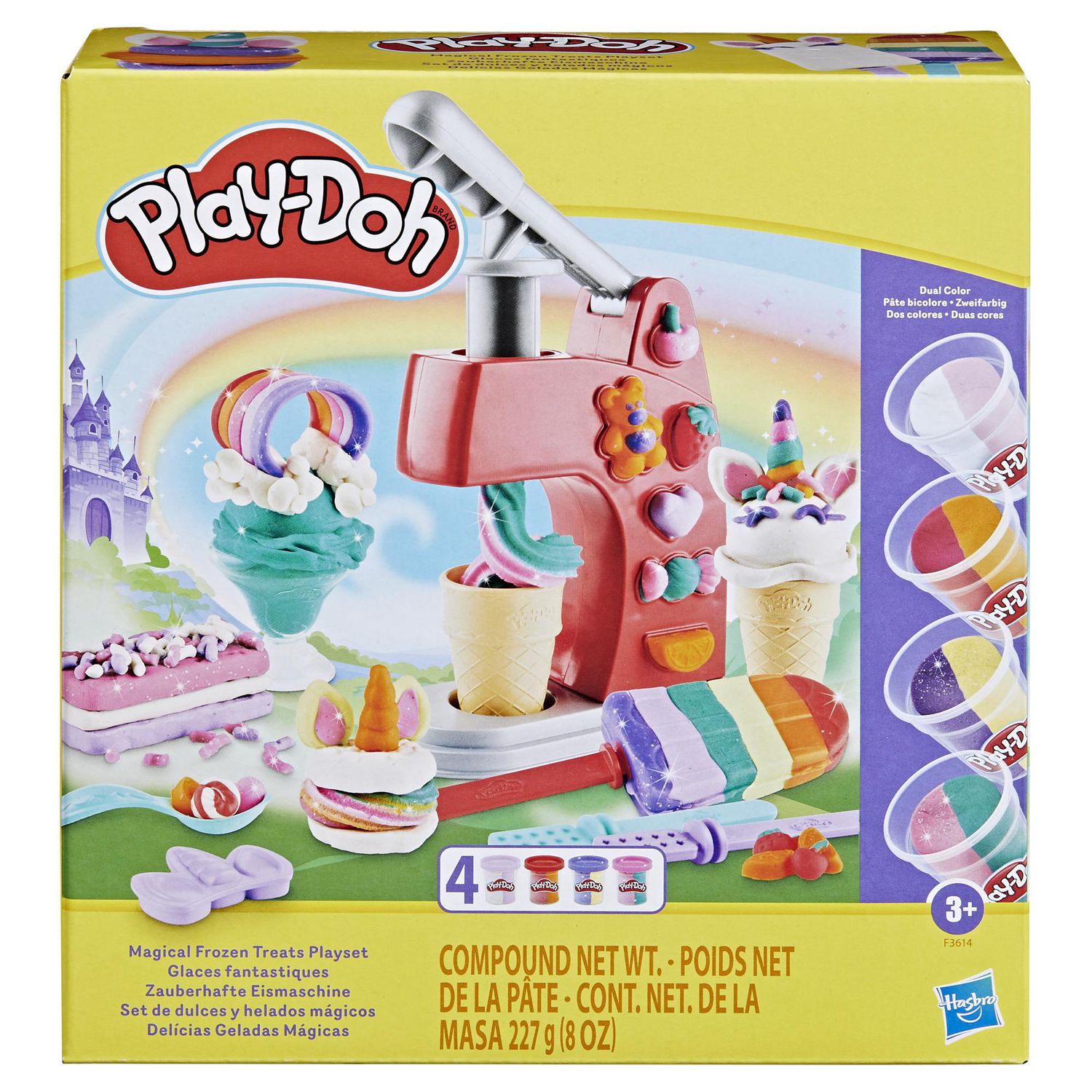 Play-Doh Magical Frozen Treats Play Dough Set - 8 Color (4 Piece) 