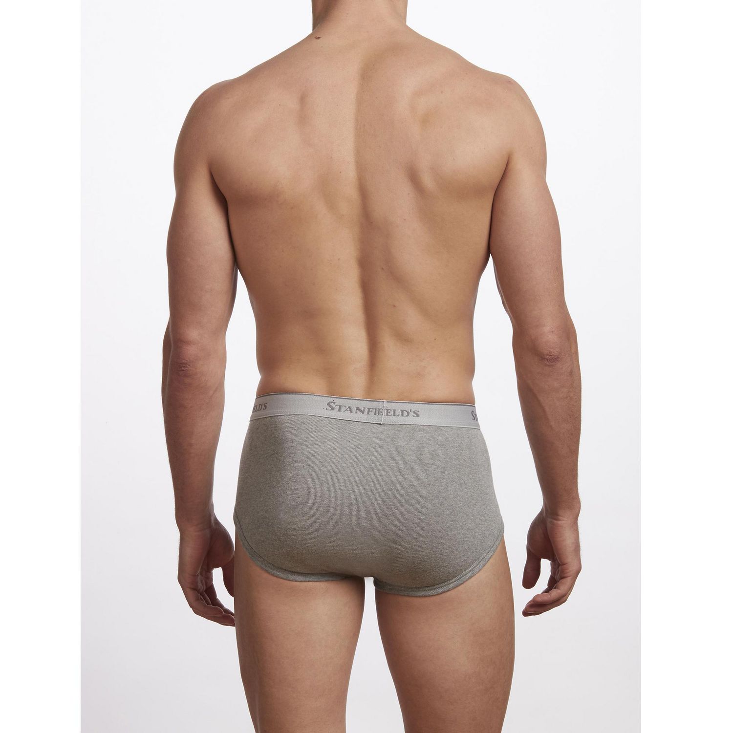 Stanfield's Lot de 3 sous-vêtements qualité supérieure 100 % coton pour hommes