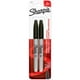 SHARPIE Fine Point Permanent Markers, Black, 2-Pack, The Industry Standard - image 1 of 4